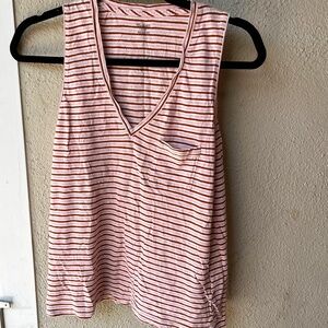 Madewell  v-neck tank